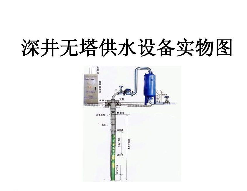 苏州井泵无塔式供水设备